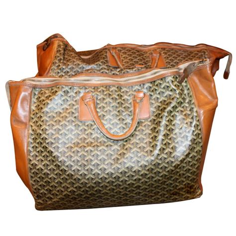 e goyard luggage vintage|goyard luggage sale.